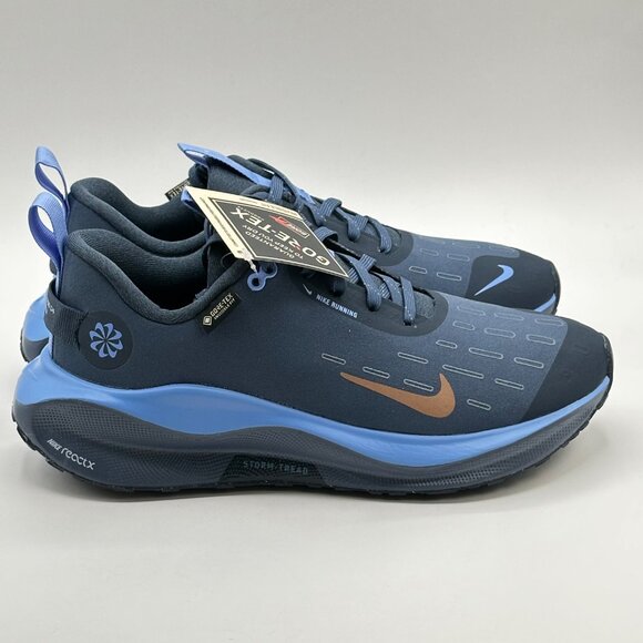 Women's Nike Reactx Infinity RN 4 GORE-TEX Waterproof Running HQ0264-401 Sz 6.5 - Picture 4 of 11